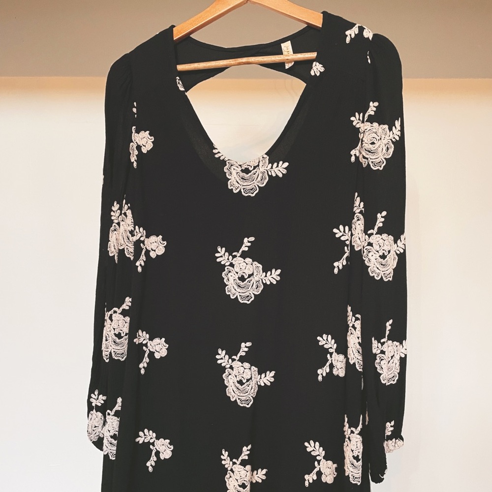 Free people embroidered austin dress